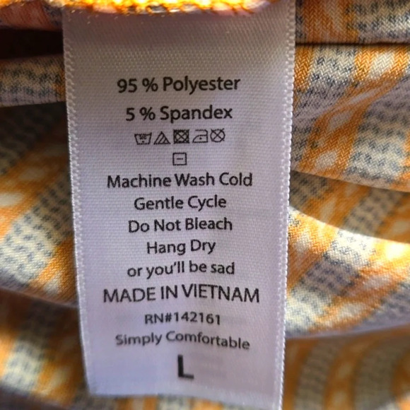 LulaRoe Irma Hi-Lo Tunic Top size L - Picture 6 of 6